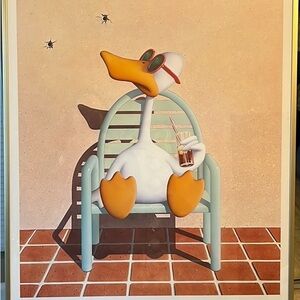 Michael Bedard full size original 1982 “Sitting Duck”. Mint